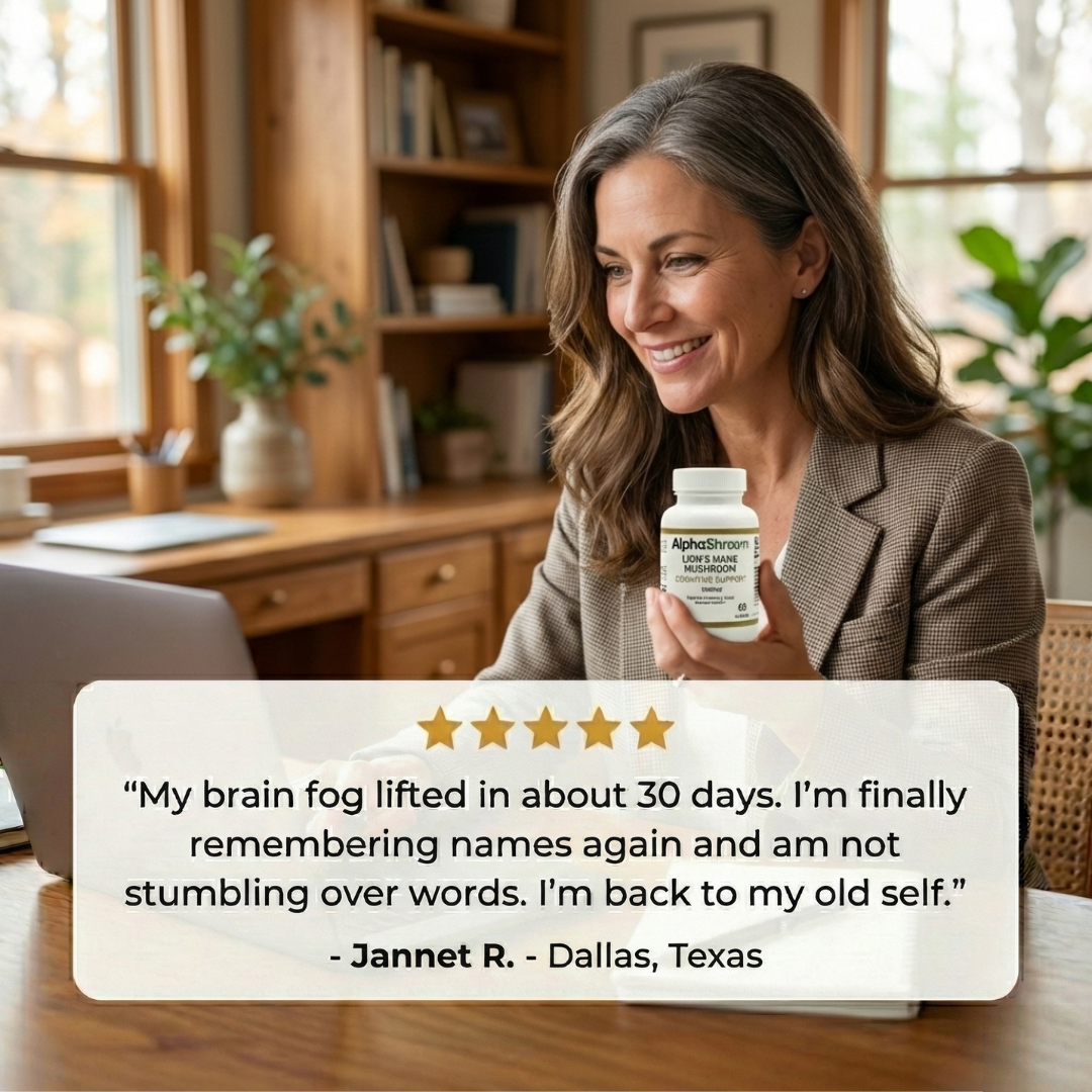 AlphaShroom - Menopausal Cognitive Support