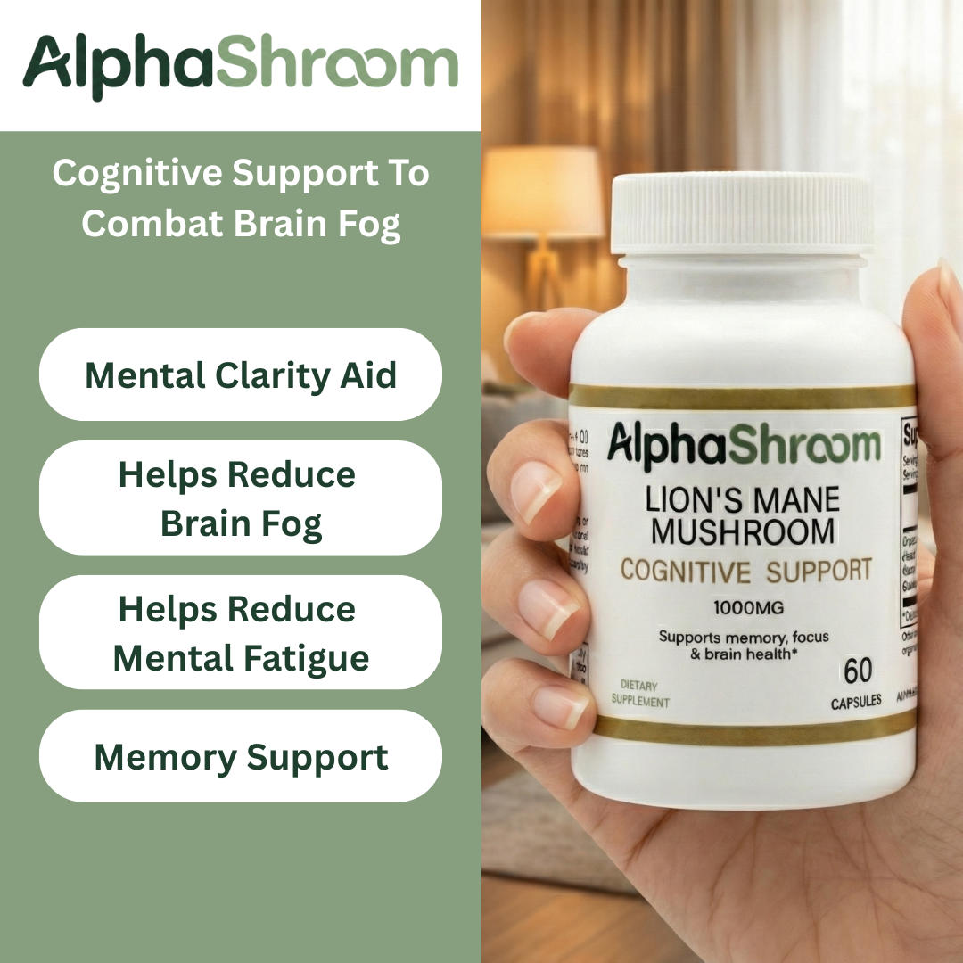 AlphaShroom - Menopausal Cognitive Support
